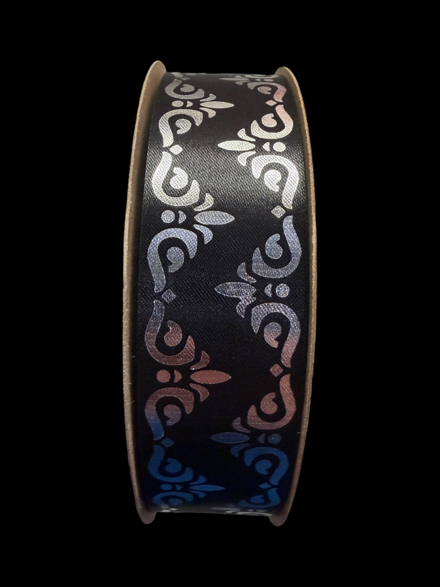 100 Yard Size 9(1 5/16") Decorative Zig-Zag Imprinted Ribbon