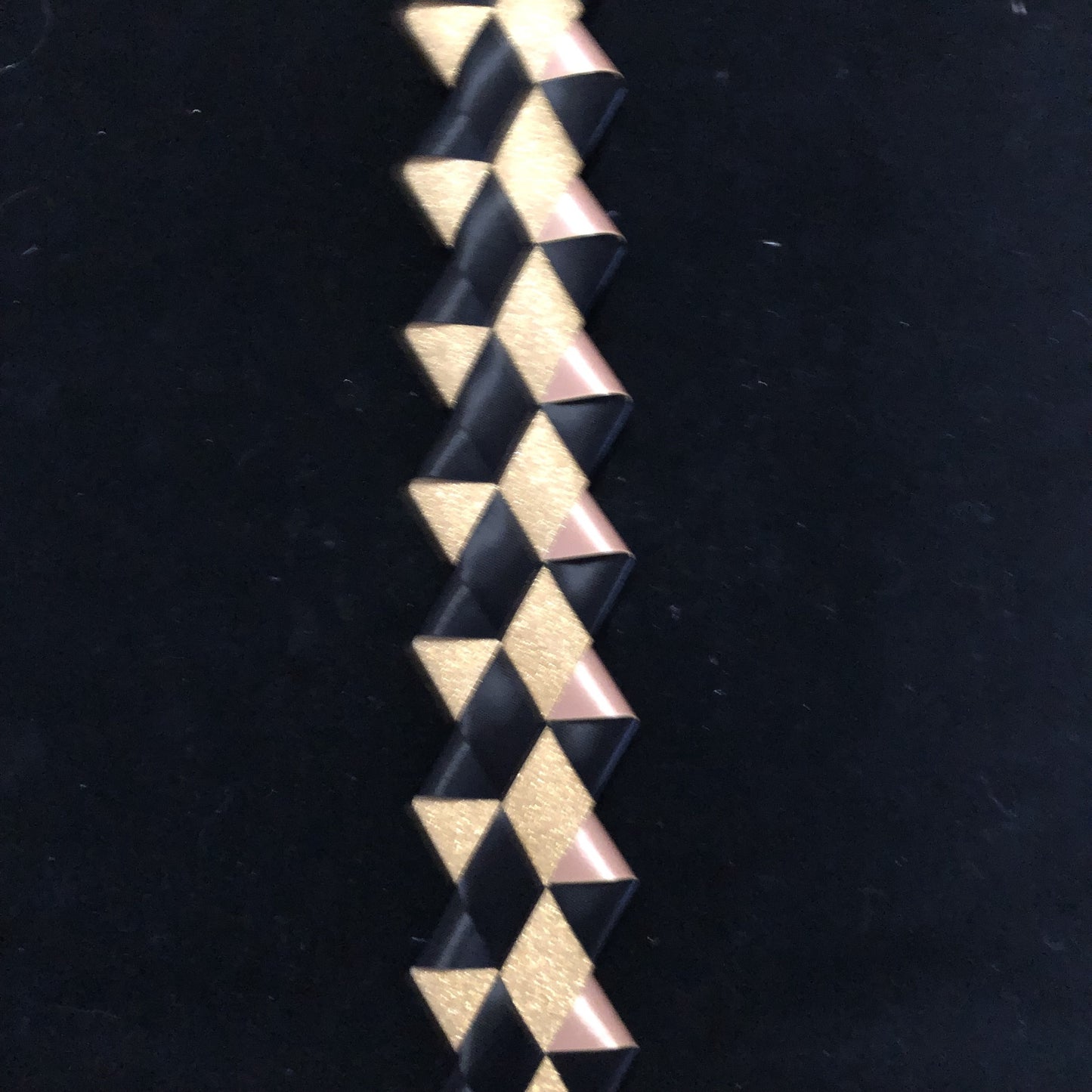 Mum Length Texas Diamond Braid made w/ Maroon Diamond Dust
