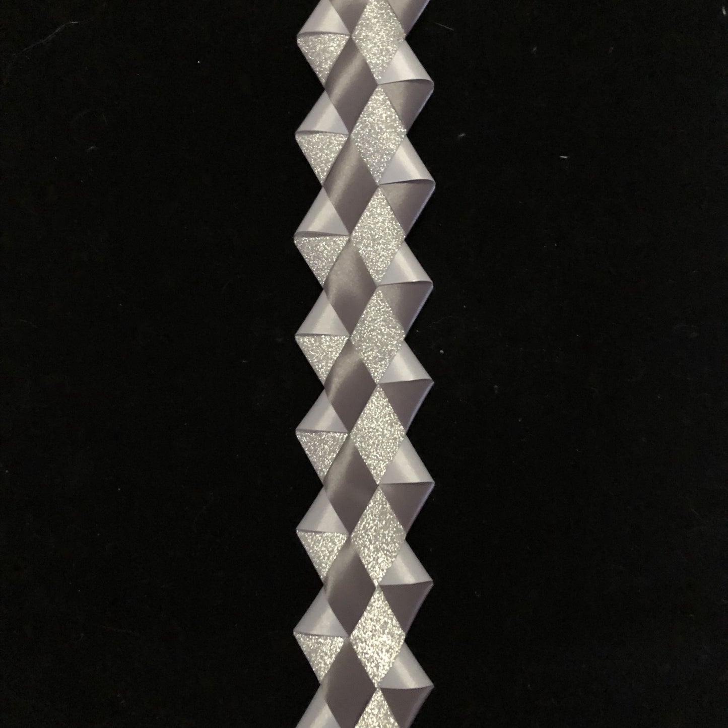 Mum Length Texas Diamond Braid made w/ Maroon Diamond Dust