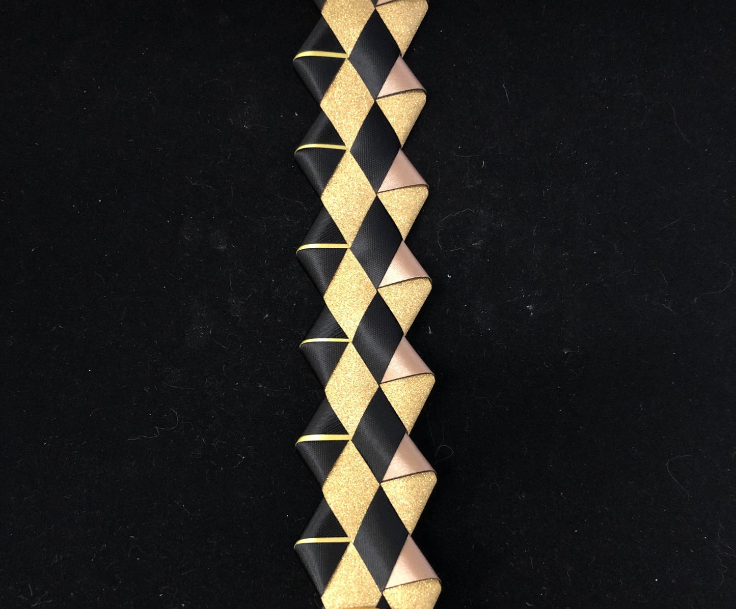 Mum Length Texas Diamond Braid made w/ Maroon Diamond Dust