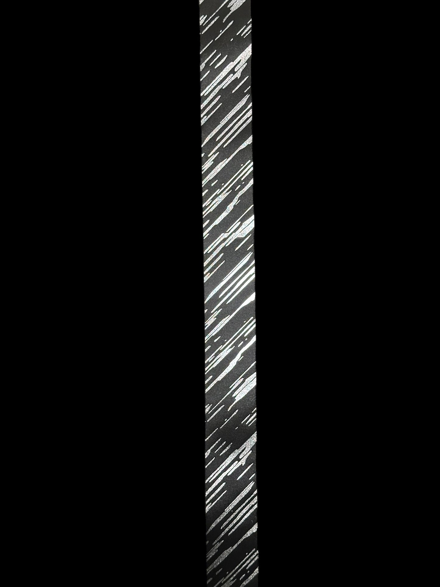 100 yd Roll Size 5(7/8") Metal Storm Imprint Ribbon