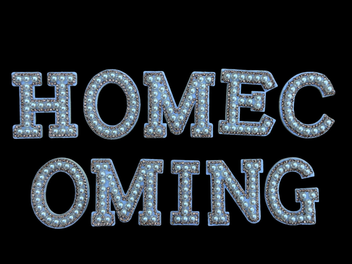 2” Pearl “HOMECOMING” Letter Set