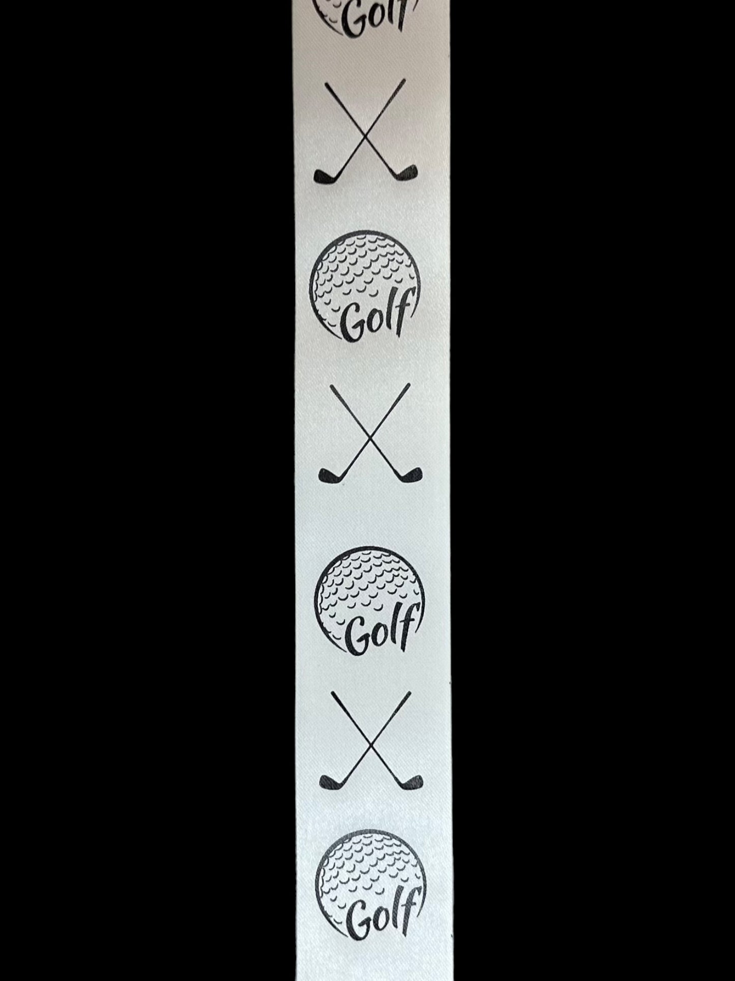 100 Yard Size 9(1 5/16") Golf Imprinted Ribbon