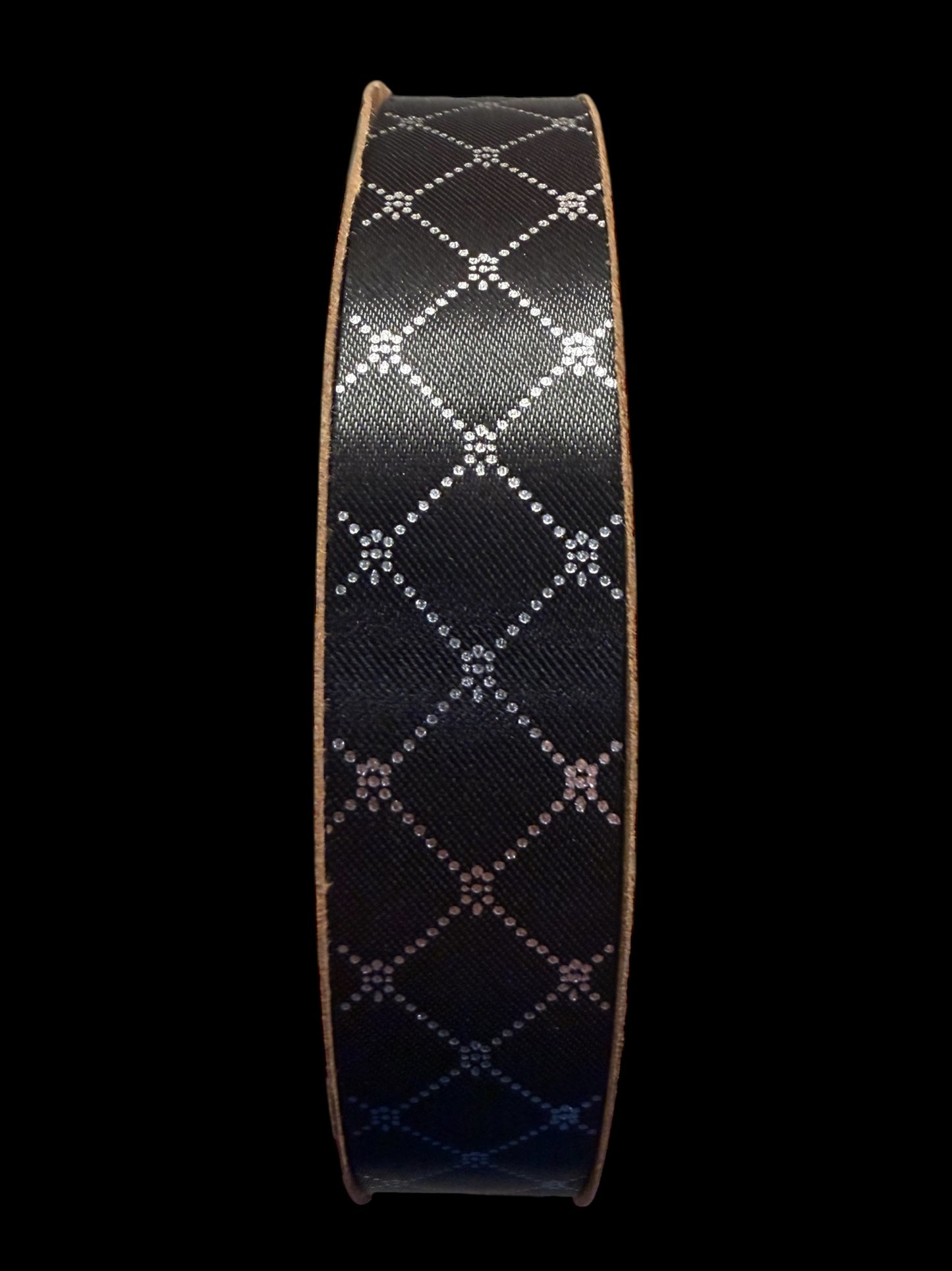 100 Yard Size 5(7/8”) Dotted Diamond Imprinted Ribbon