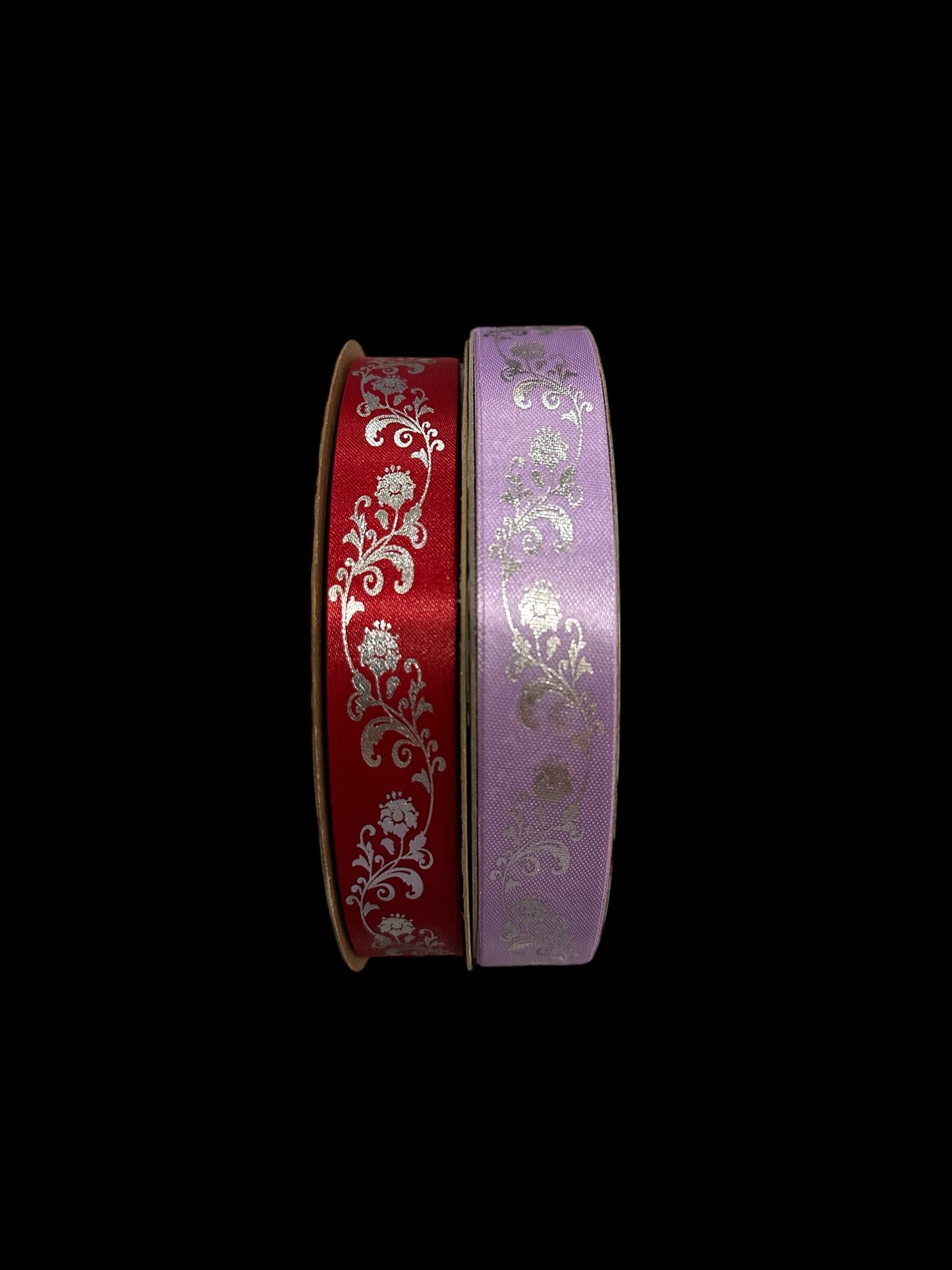 100 yd Roll Size 5(7/8") Flower Vine Imprint Ribbon
