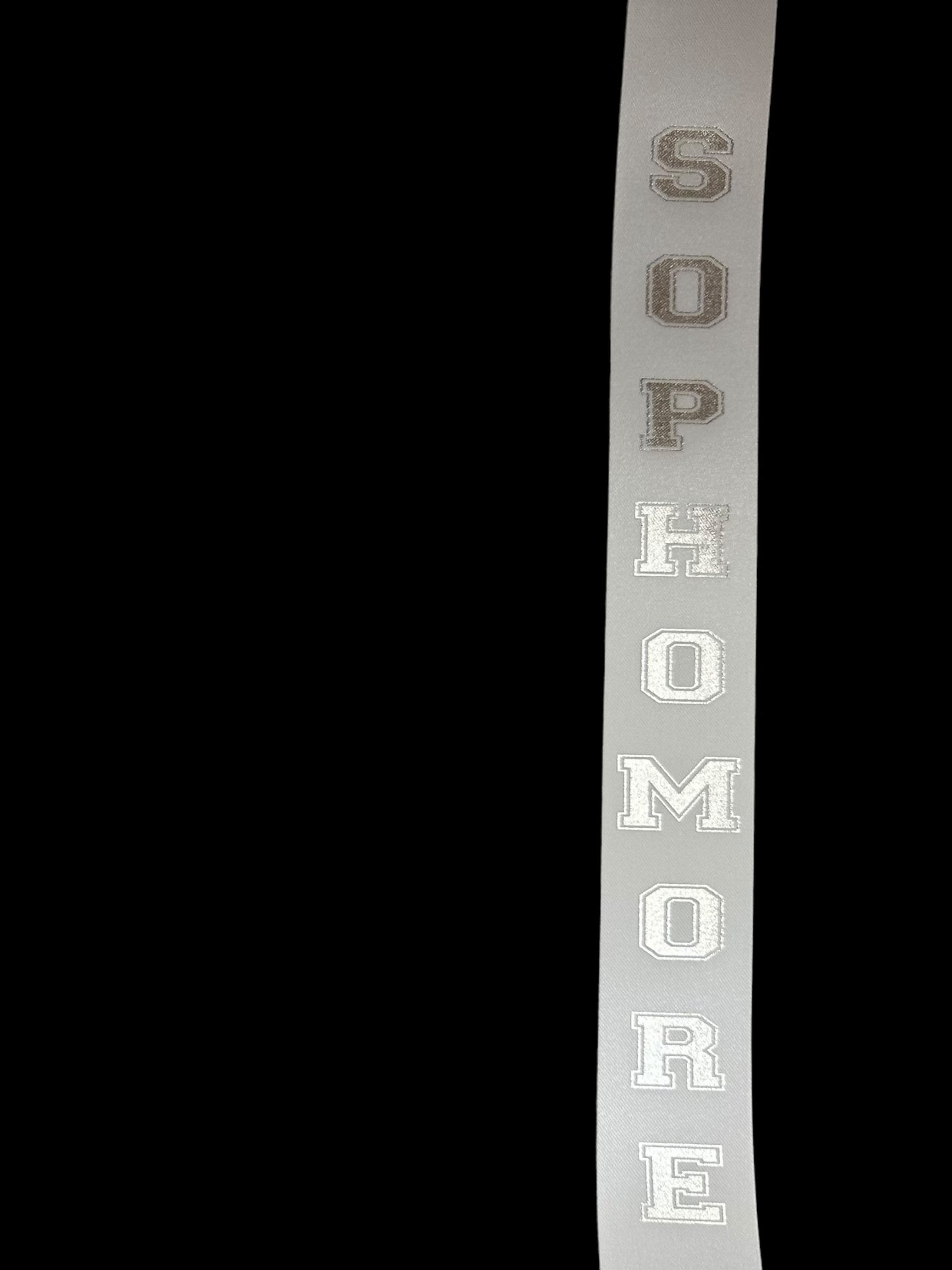 25 Yd Roll Size 9(1 5/16") Sophomore Imprinted Ribbon