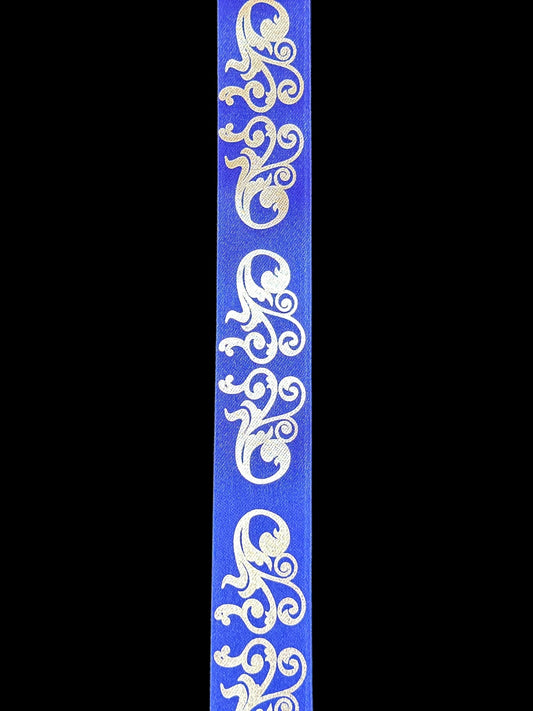 100 yd Roll Size 5(7/8") Swirl 2 Imprint Ribbon