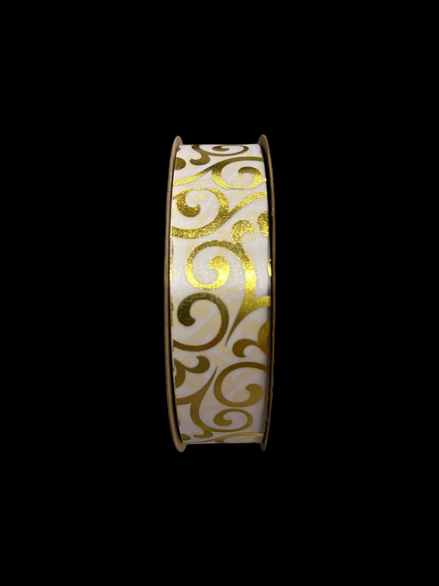 100 Yd Roll Size 9(1 5/16") Swirl 8 Imprinted Ribbon
