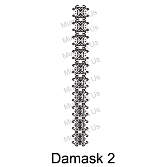 100 yd Roll Size 5(7/8") Damask 2 Imprint Ribbon