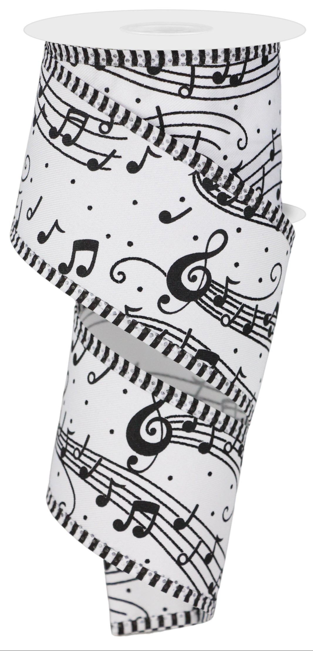 2.5" x 10yd Music Notes/Stripes