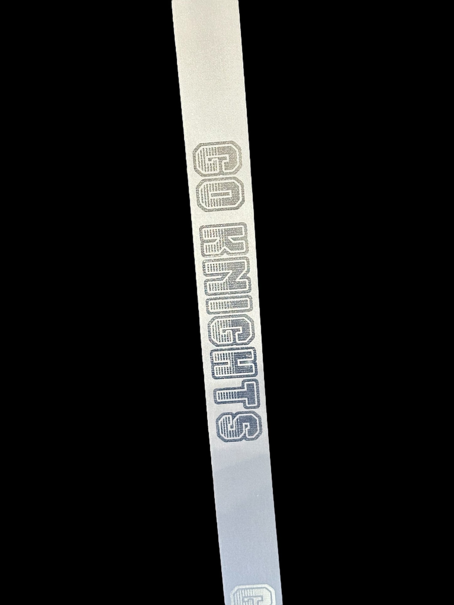 25 Yd Roll Size 9(1 5/16") Go Knights Imprinted Ribbon