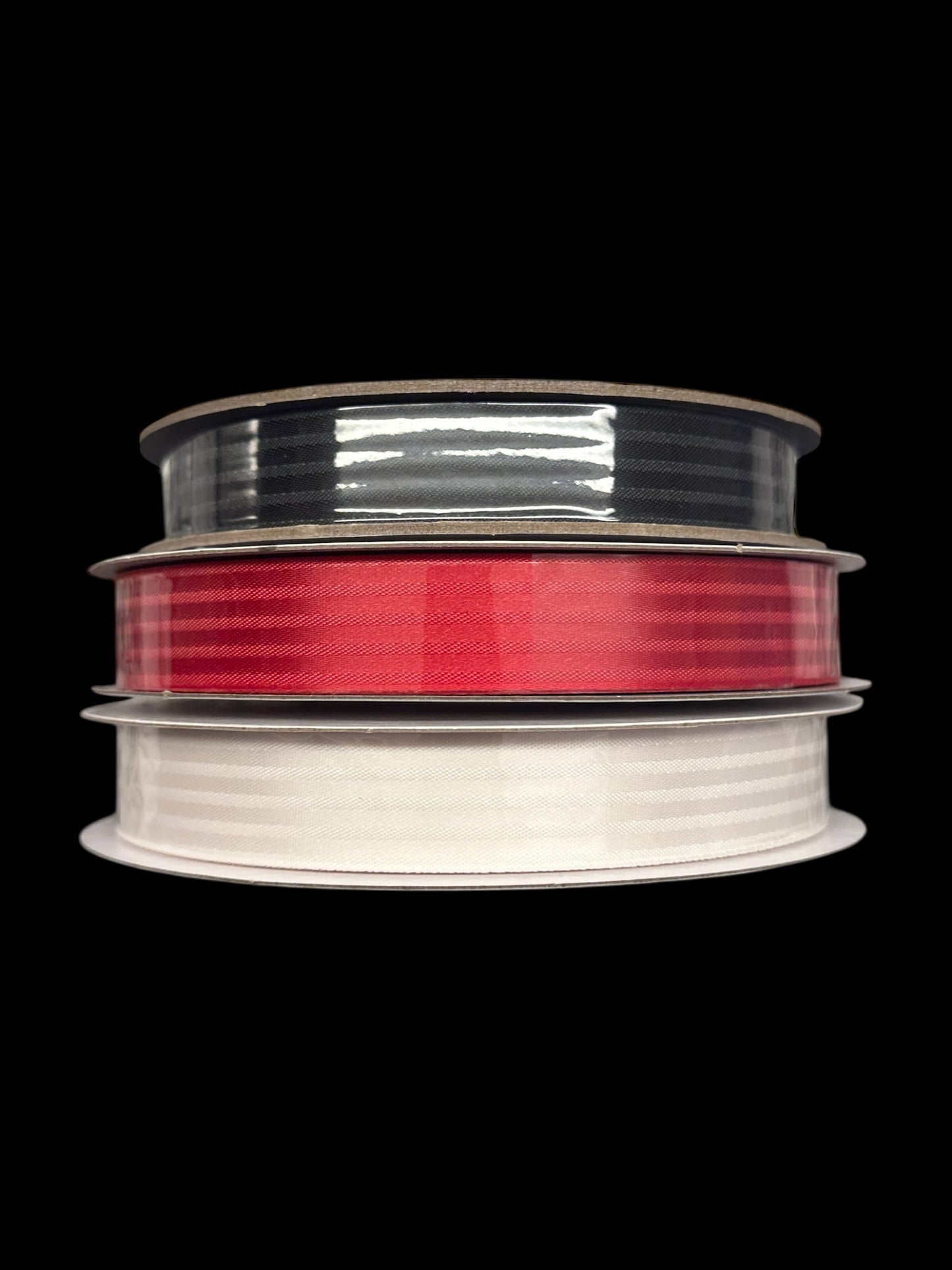 100 yd size 5 (7/8”) tux stripe ribbon