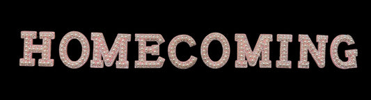 2” Pearl “HOMECOMING” Letter Set