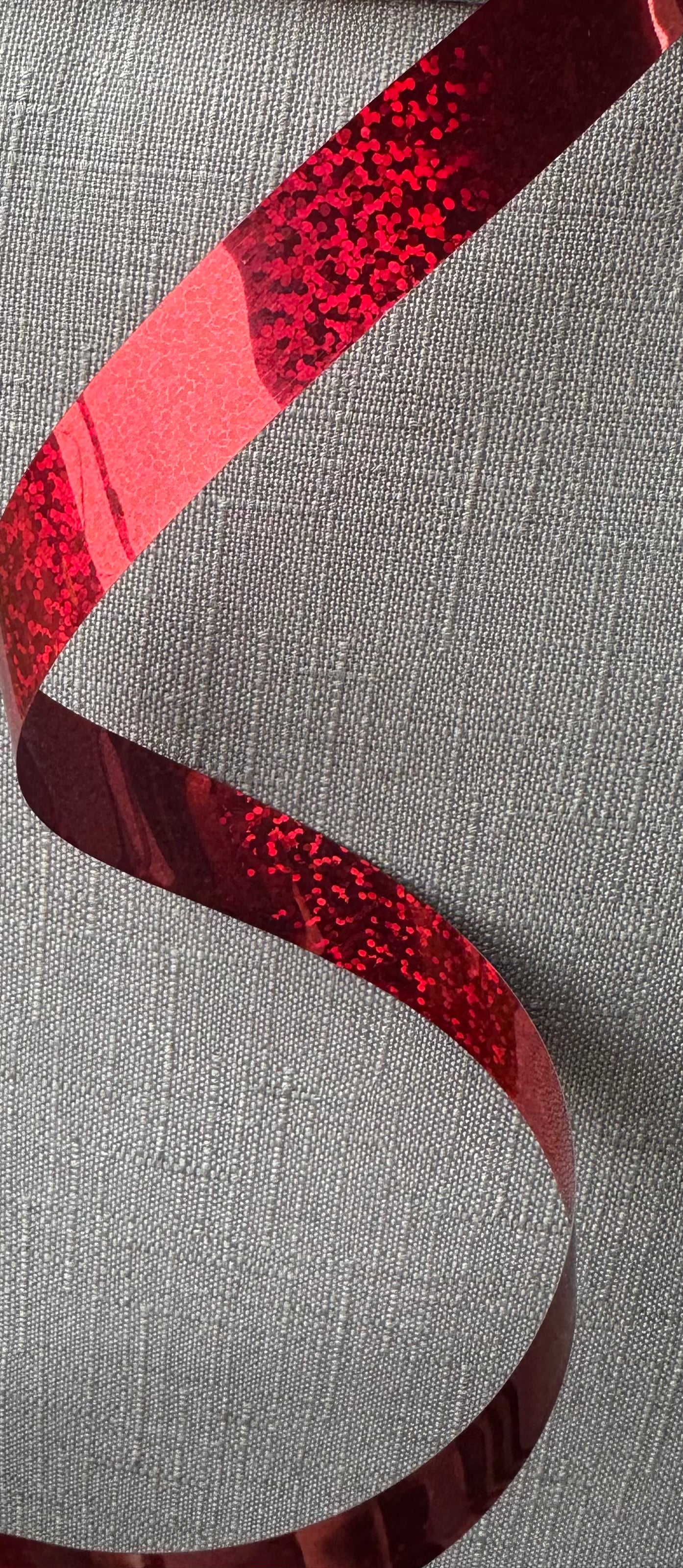 5/8" x 50 yd Holographic Double Sided Ribbon