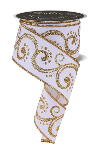 2.5" x 10yd Swirls
