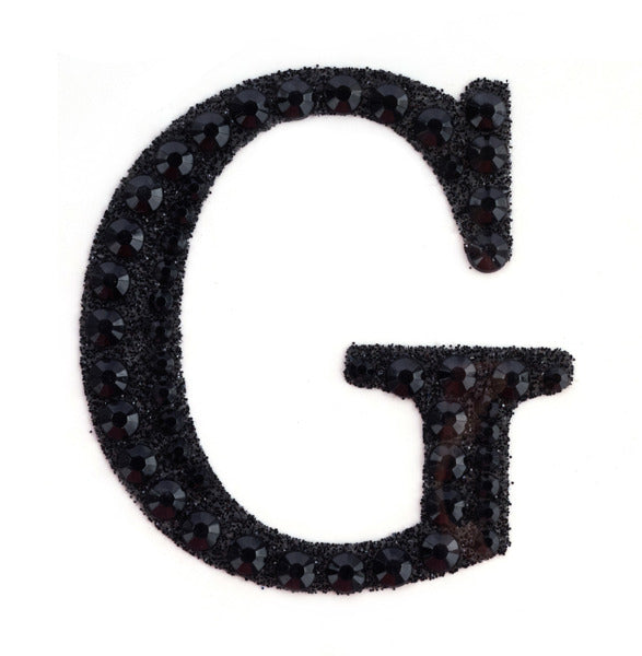 2" Rhinestone G Sticker