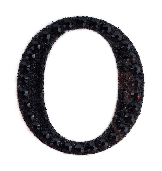 2" Rhinestone O Sticker