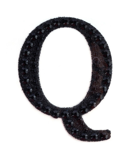 2" Rhinestone Q Sticker