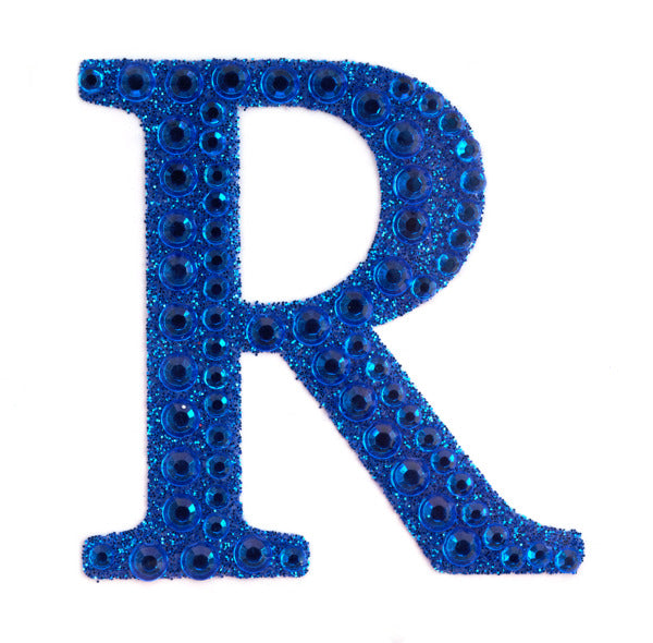 2" Rhinestone R Sticker