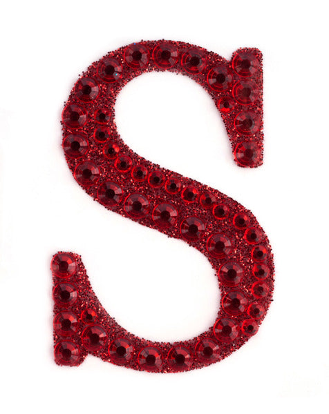 2" Rhinestone S Sticker