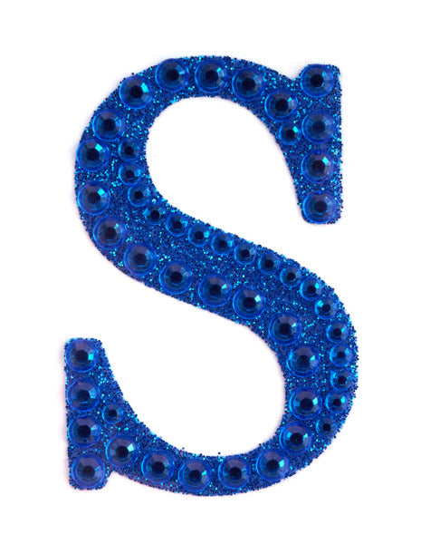 2" Rhinestone S Sticker