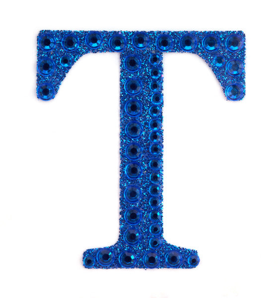 2" Rhinestone T Sticker