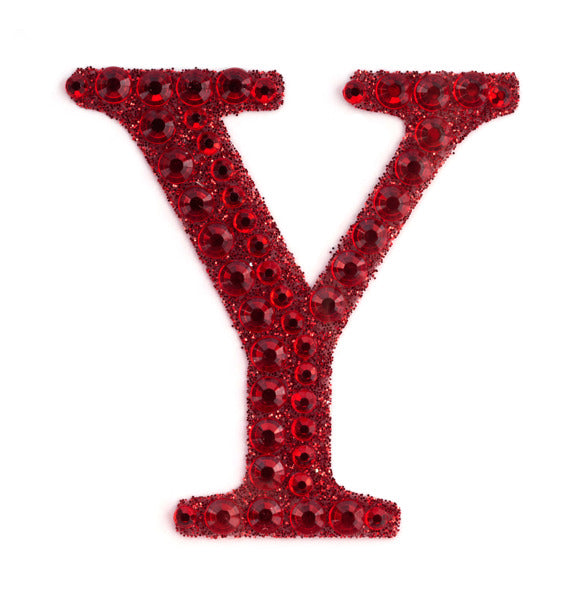 2" Rhinestone Y Sticker