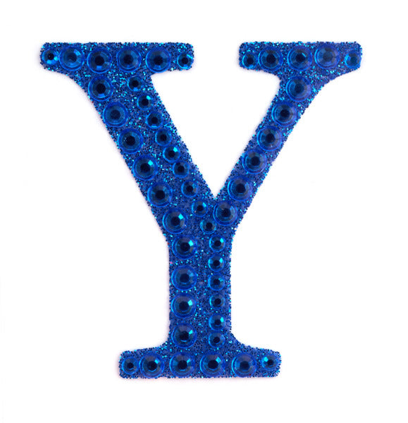 2" Rhinestone Y Sticker