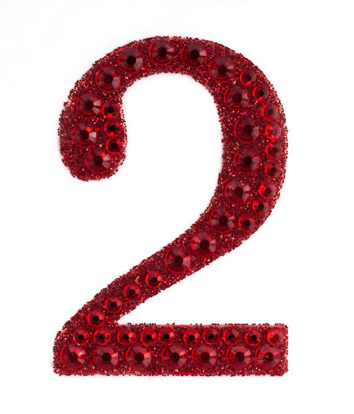 2" Rhinestone 2 Sticker