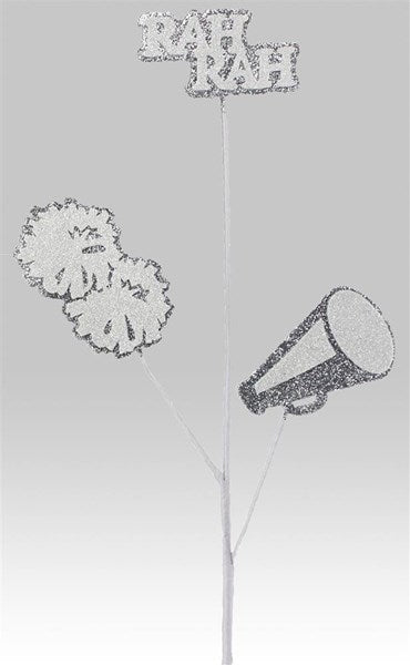 24.75"L Glitter Cheer Pick x 3