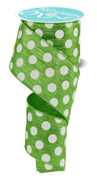 2.5" x 10yd Medium Polka Dots