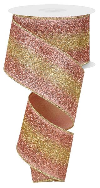 2.5" x 10yd Gradient Glitter