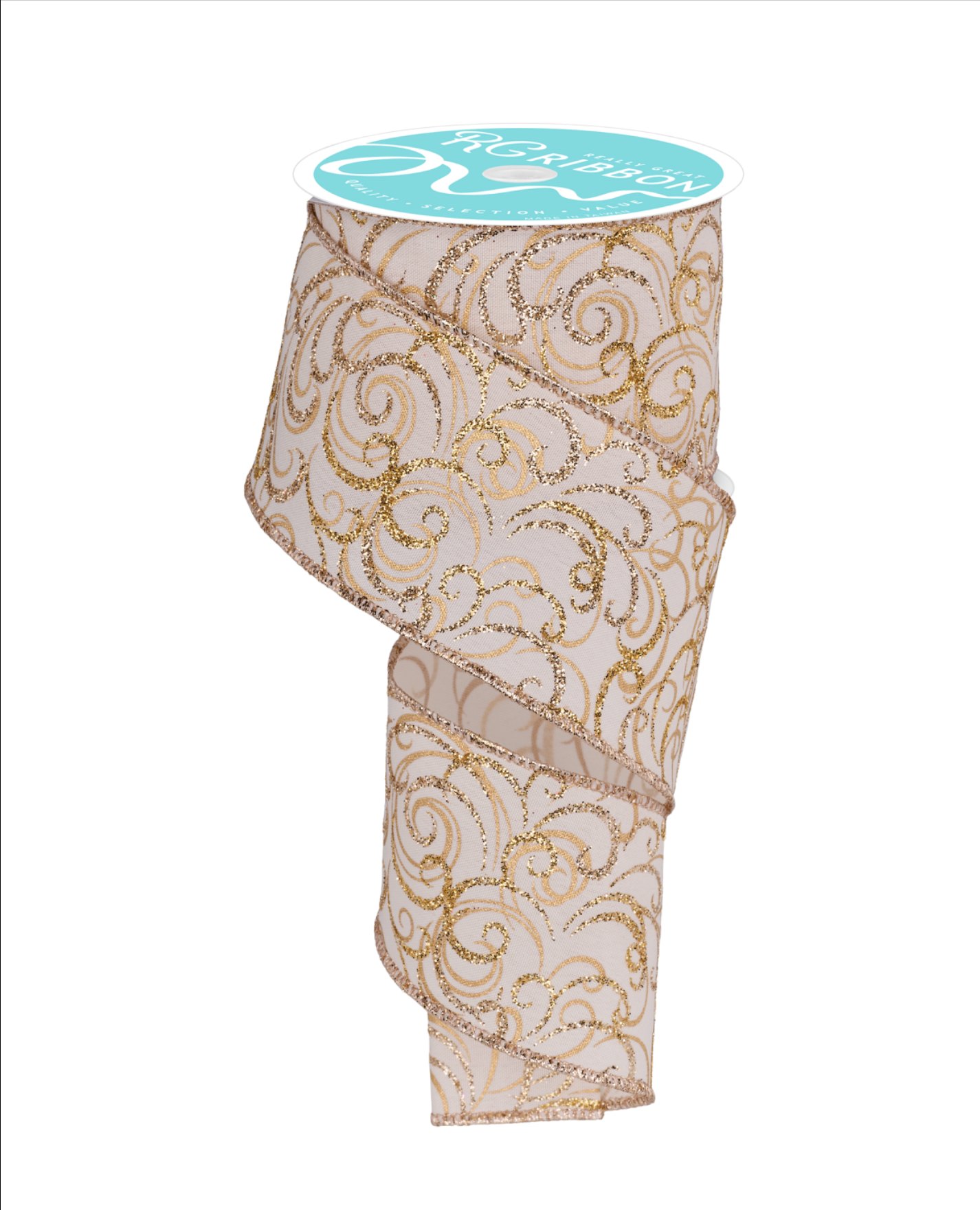 2.5" x 10yd Multi Swirls