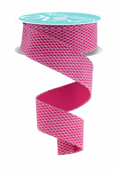 1.5" x 10yd Glittery Mini Harlequin