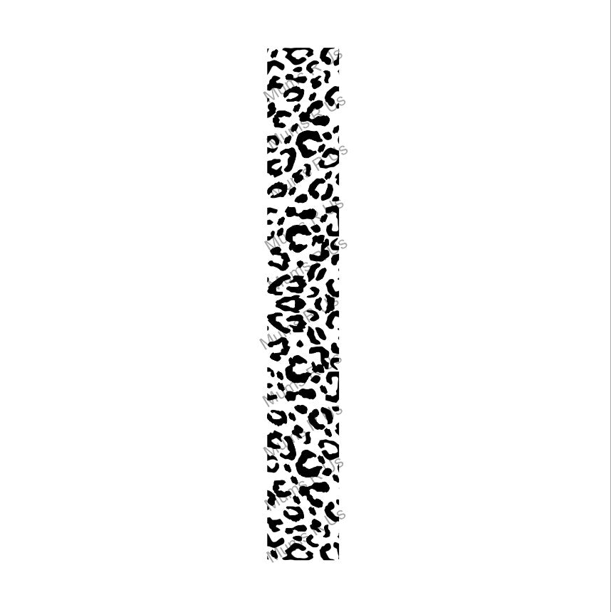 Size 9(1 5/16") Leopard Print Imprinted Ribbon