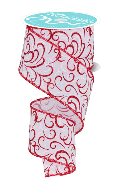2.5" x 10yd Multi Swirls