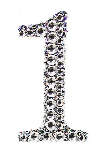 2" Rhinestone 1 Sticker