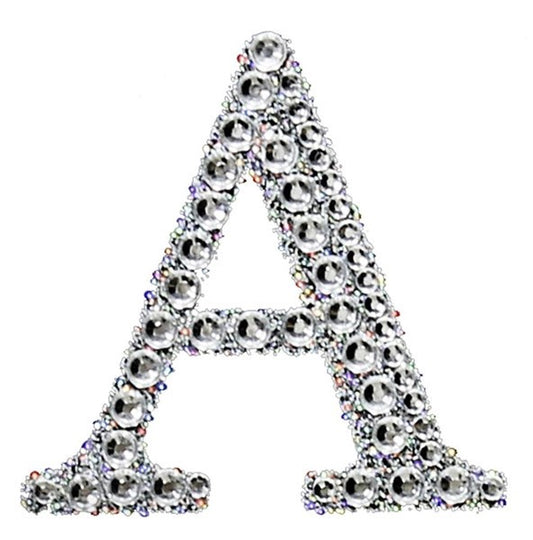 2" Rhinestone A Sticker