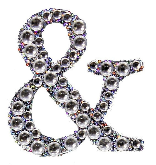 1.5" Rhinestone & Sticker