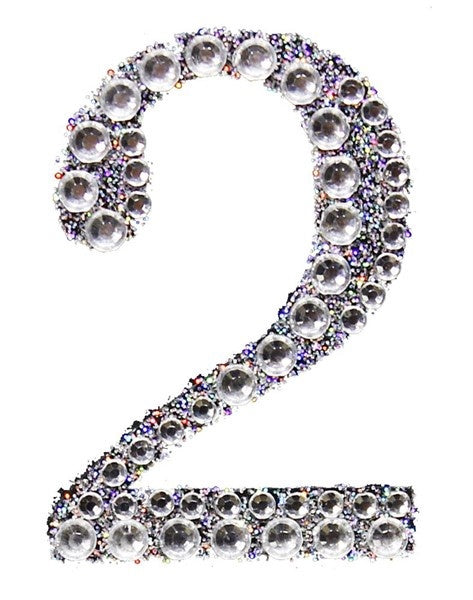 2" Rhinestone 2 Sticker