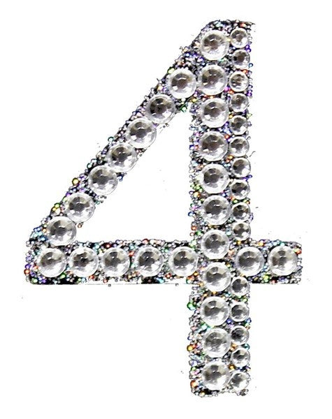 2" Rhinestone 4 Sticker
