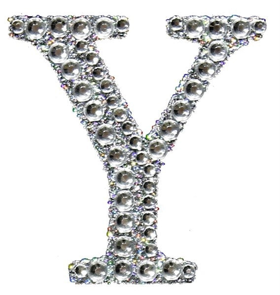 2" Rhinestone Y Sticker