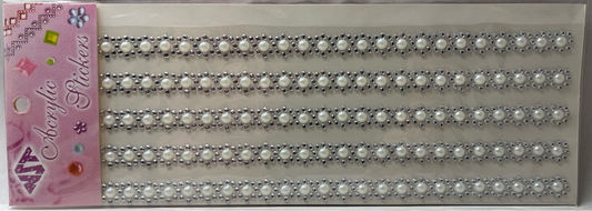 12MM Flower Gemstone Sticker