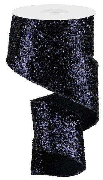 2.5" x 10yds Chunky Glitter