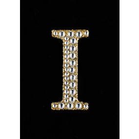2" Rhinestone I Sticker