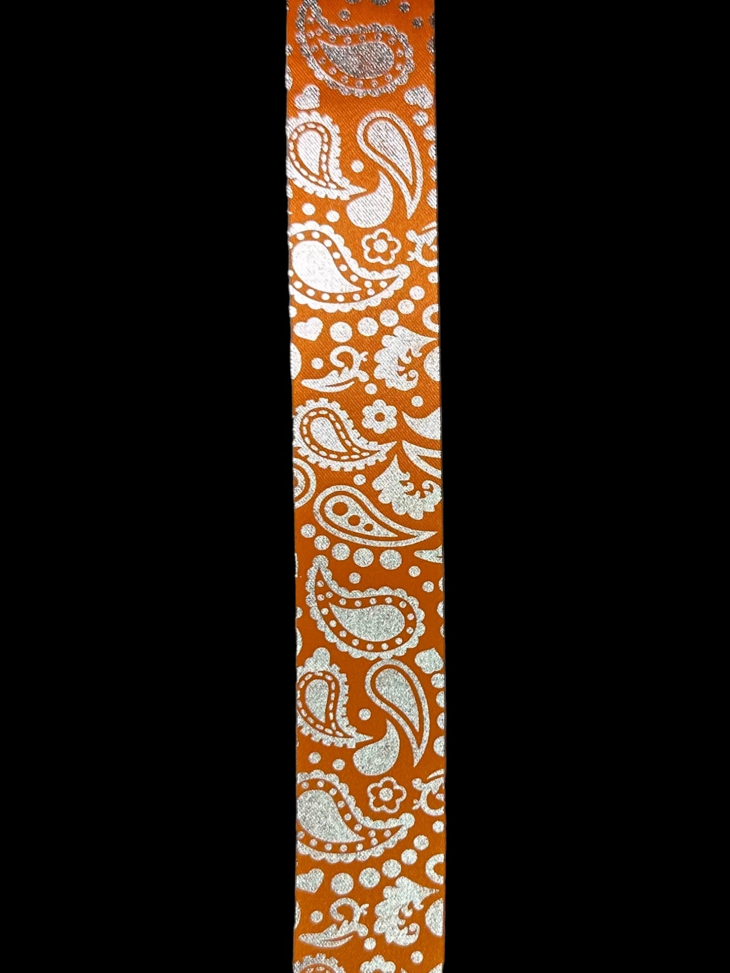 25 Yd Roll Size 9(1 5/16") Paisley Imprinted Ribbon