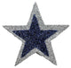 Navy & Silver