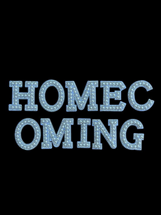 2” Pearl “HOMECOMING” Letter Set