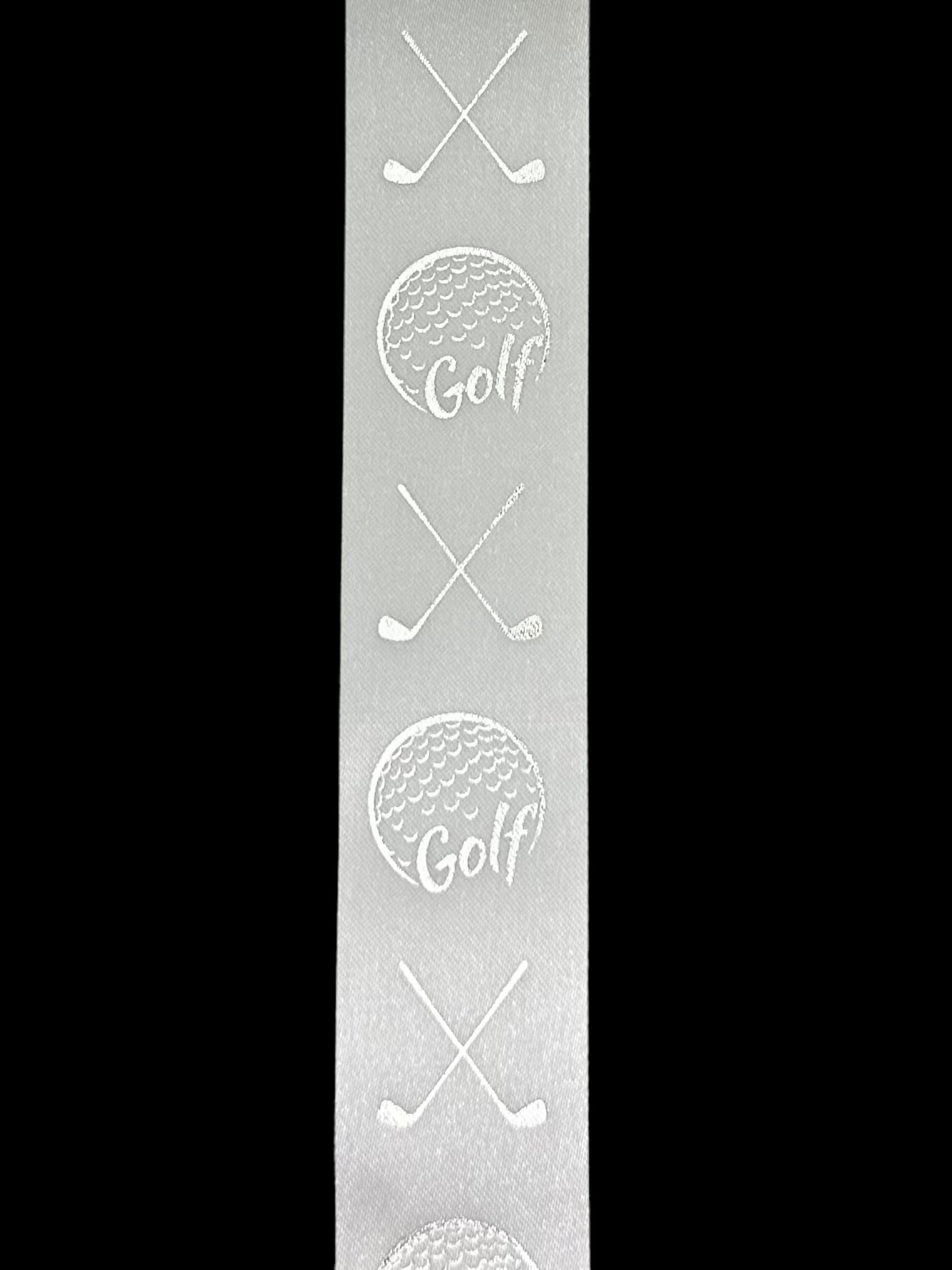 25 Yard Size 9(1 5/16") Golf Imprinted Ribbon