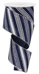 Navy, White & Silver